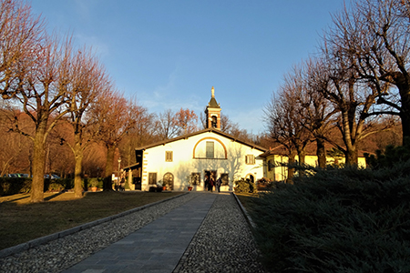 Nel Parco dei Colli anello dal Santuario di Sombreno alla Madonna della Castagna per Colle Roccolone e dei Roccoli il 30 dic. 2017 - FOTOGALLERY